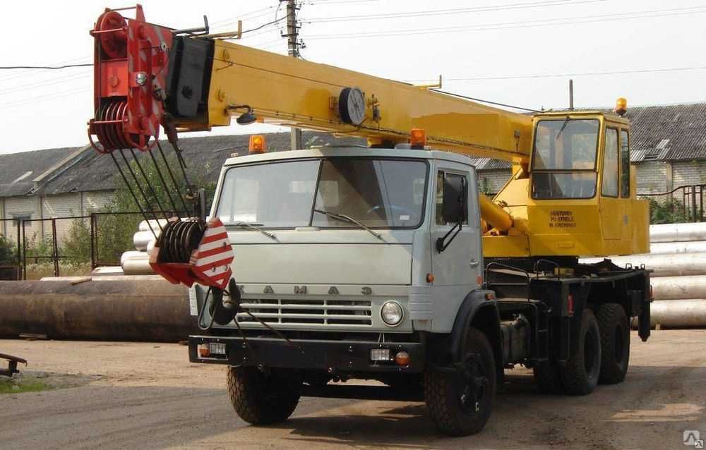 Автокран 25 тонн — монтаж, погрузка, строительство