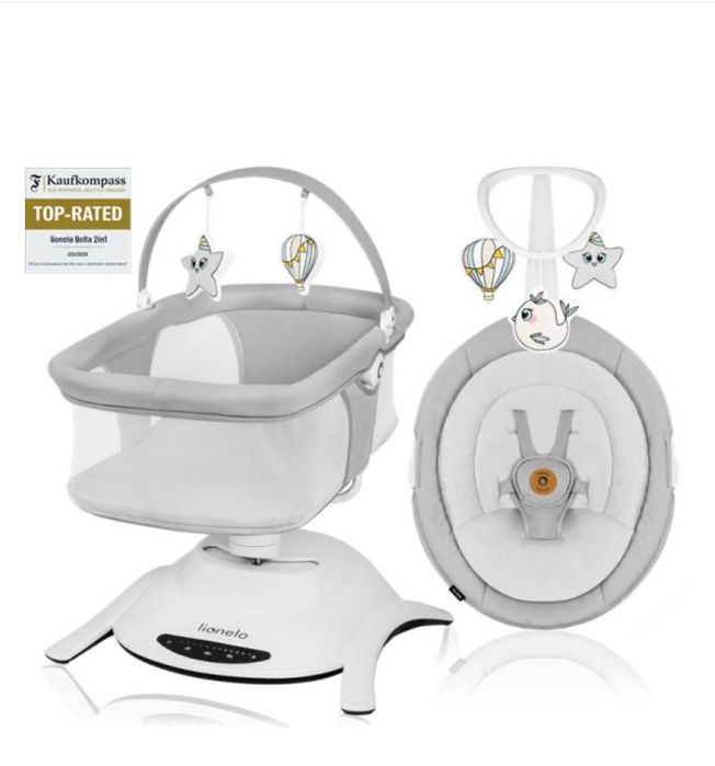 Кошара и люлка Lionelo Bella 2 v 1 - 2 броя