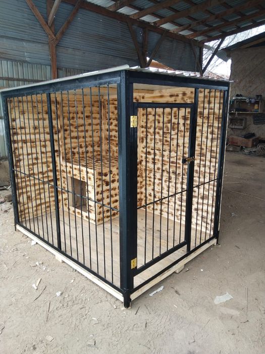 Вольер для собак,собачтя  будка утепленный на заказ