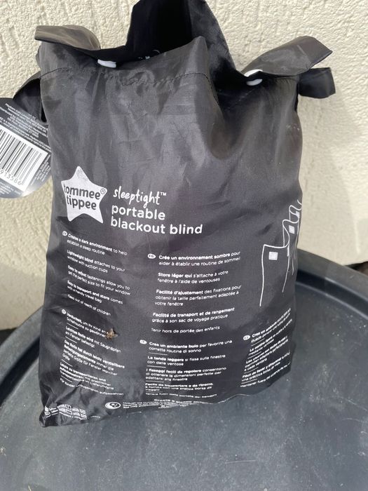 Tomme tippe Perdea opacă portabilă