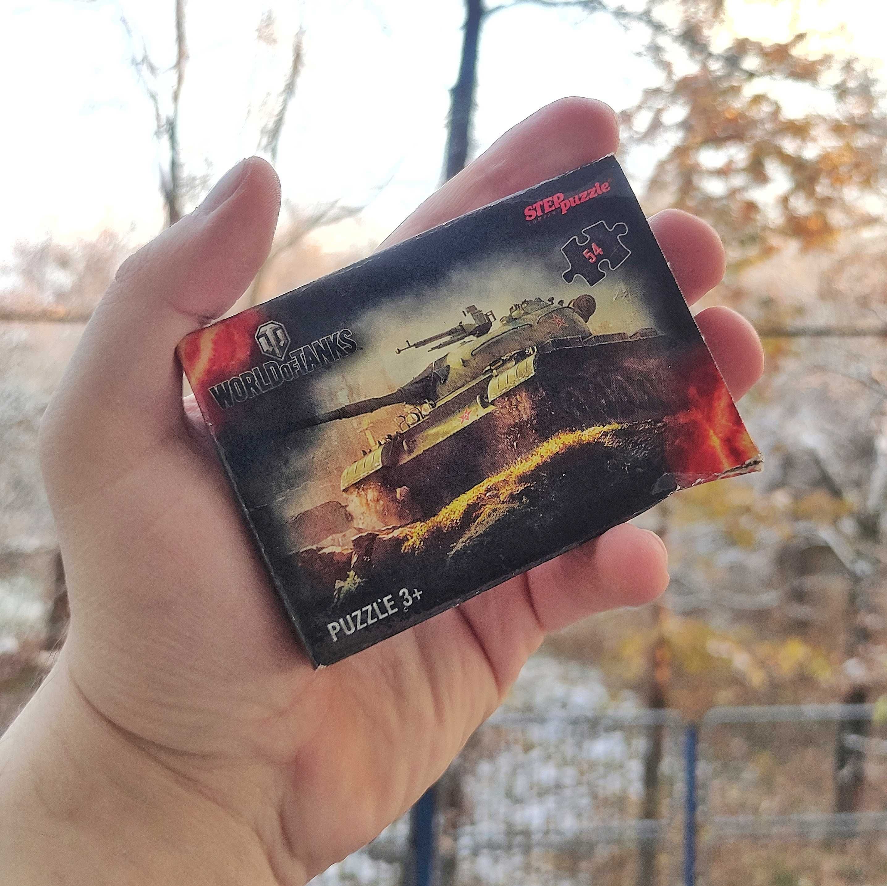 Набор пазлов World of Tanks. Коллекционное издание от Wargaming.