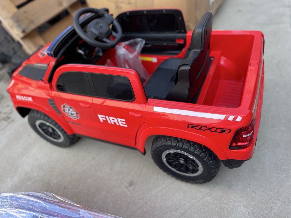 Masinuta electrica copii Nichiduta Fire Rescue Super Truck 4x4 RAM EVA