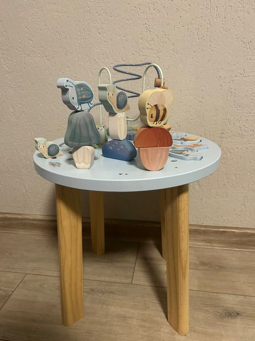 Детска активна маса Little Dutch Forest Friends