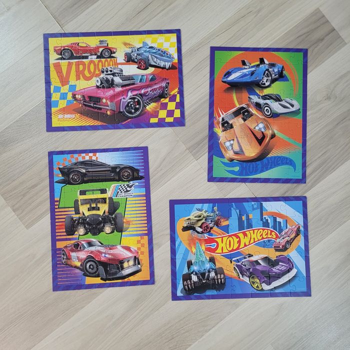Puzzle hot wheels