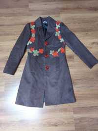 Palton vintage maro