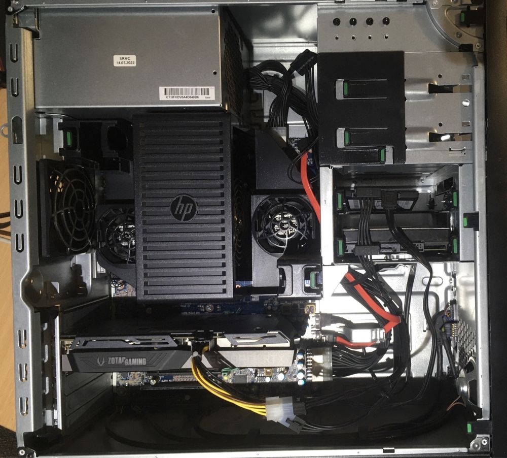 PC Gaming / Workstation HP Z440 Xeon E5-2690 12 cores RTX 3060TI