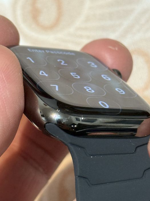 Apple watch stainless steel 45mm seria 7