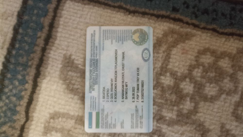 Espero koreski versiya