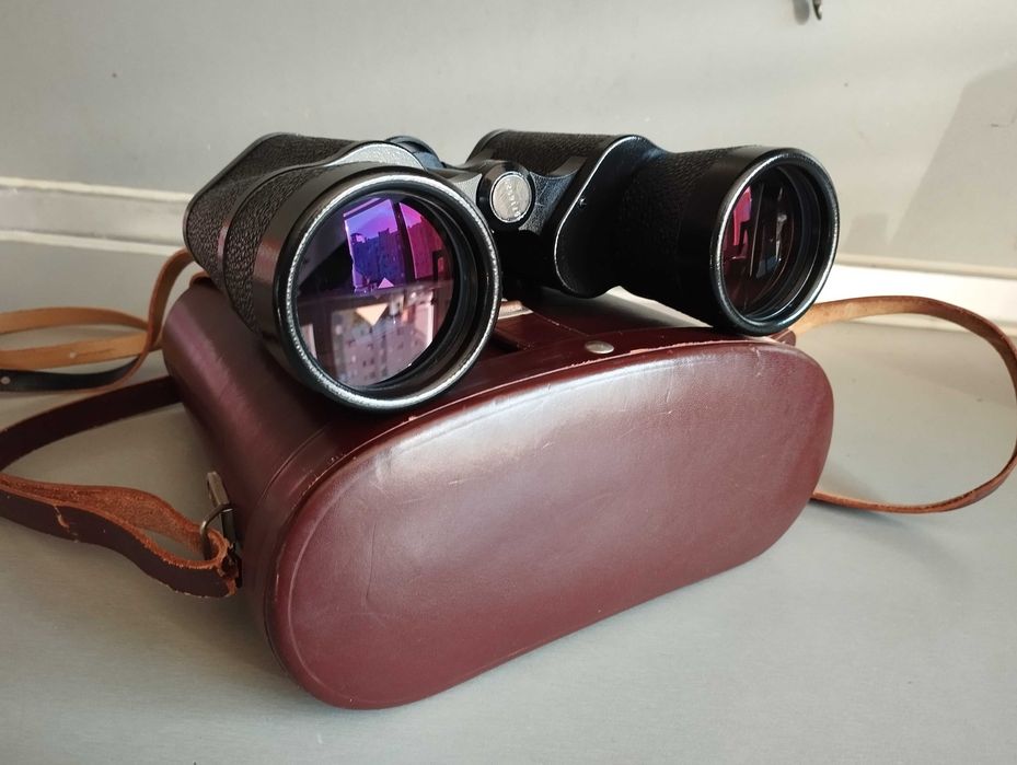 ТОП Немски Бинокъл Carl Zeiss Jena JENOPTEM-MULTI-COATED -10 х 50W-ГДР