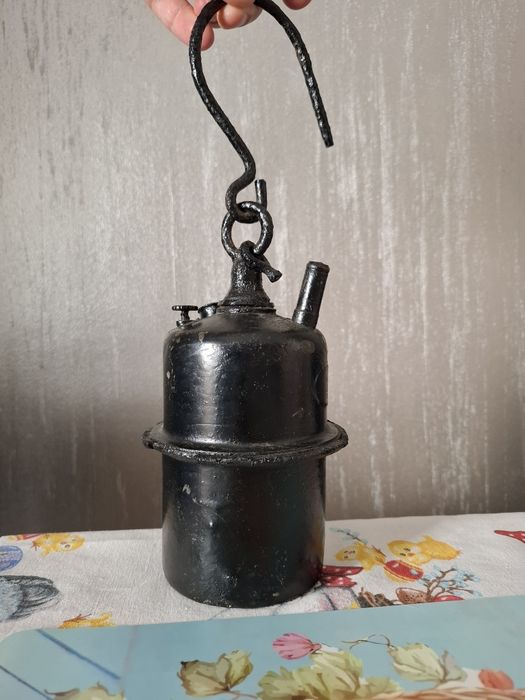 Lampă de mină veche