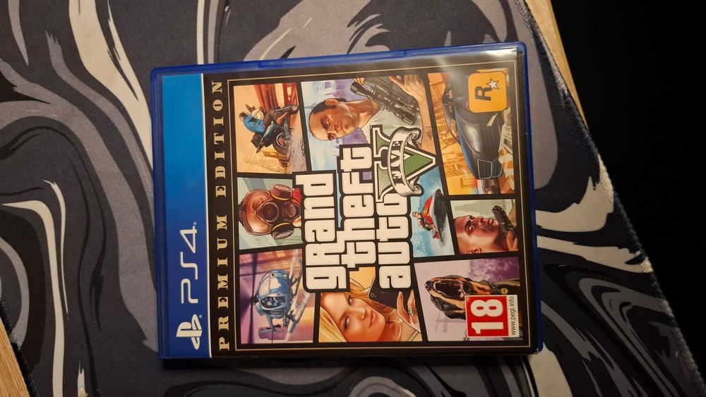 CD GTA V premium edition pentru ps4