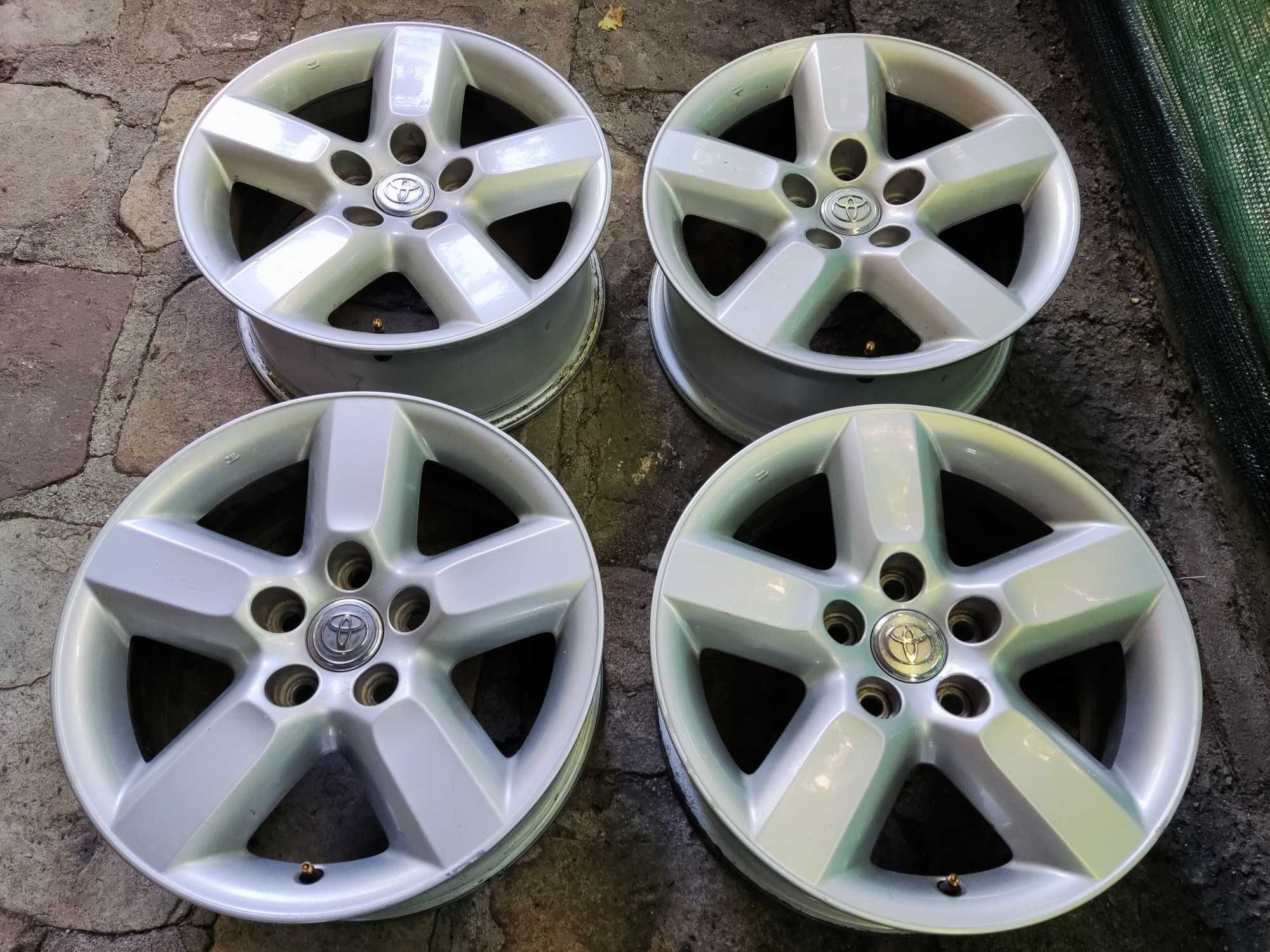 Тойота 16 цола 5x114,3 оригинални лети джанти - 5х114,3 Toyota
