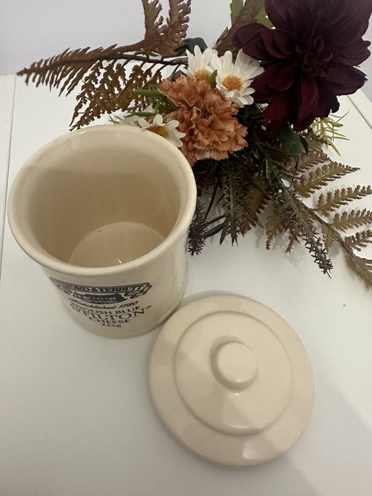 Recipient ceramic cu capac Tuxford & Tebbutt – Stilton Cheese, England