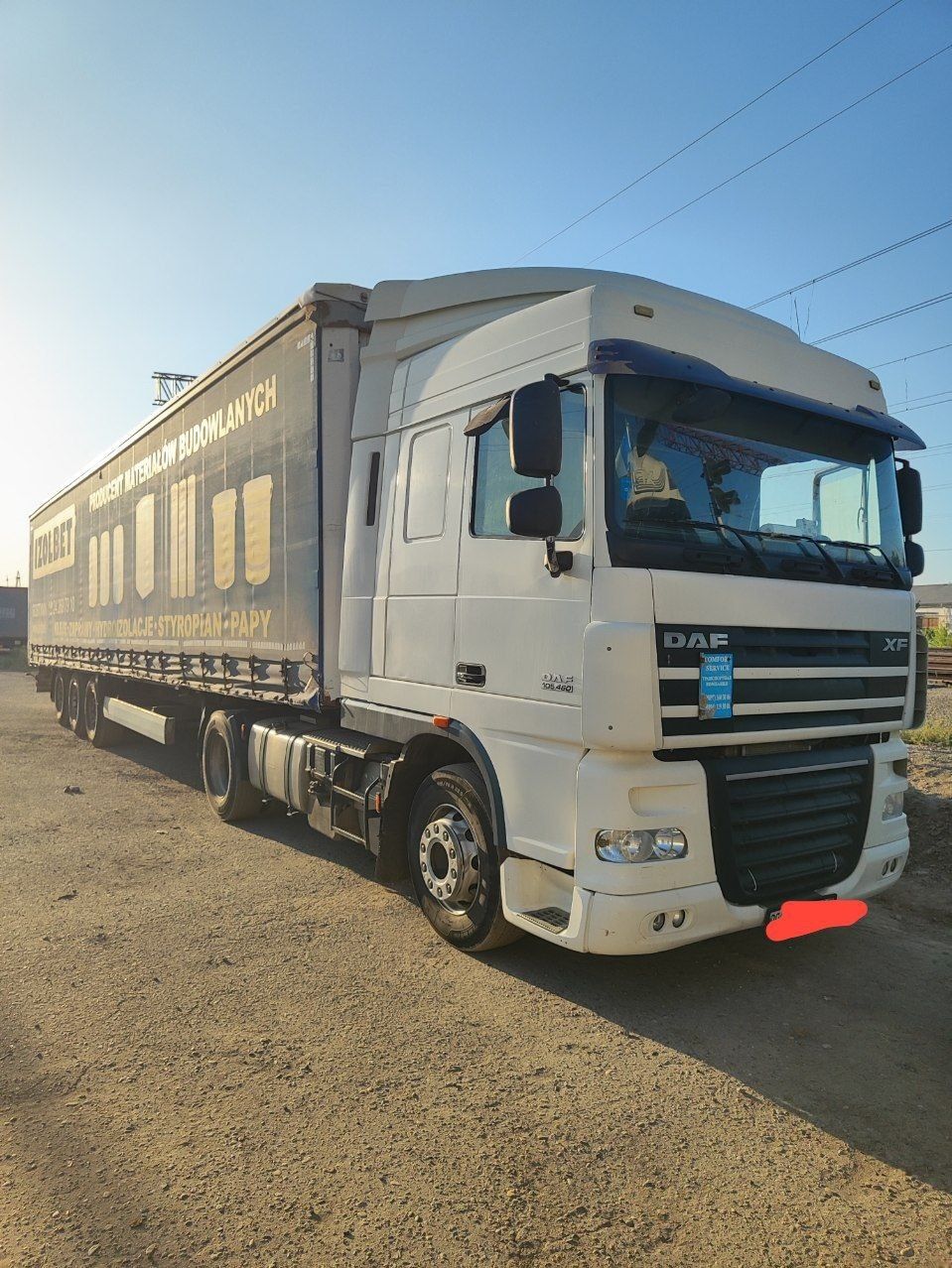 DAF: Евро 5  2011 йил
Прицеп :КRONE 2011 йил