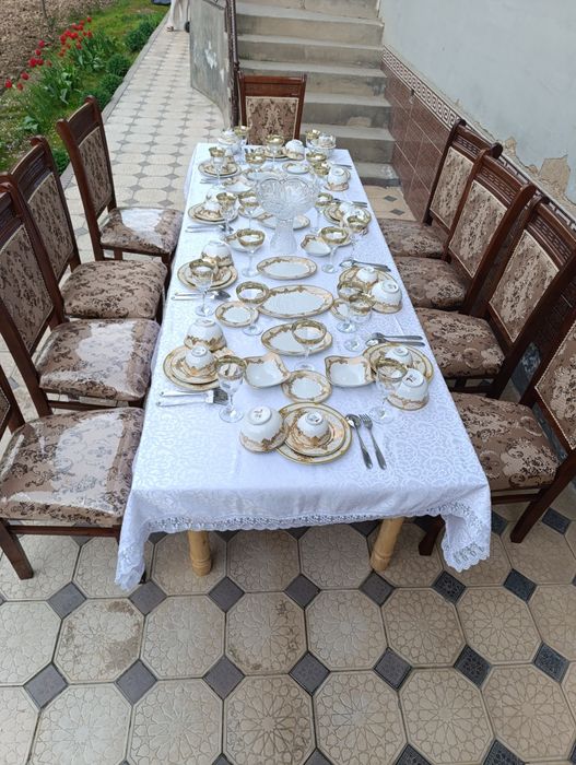 Prakat toy va boshqa marosimlar uchun stol stul pasuda ijaraga beramiz