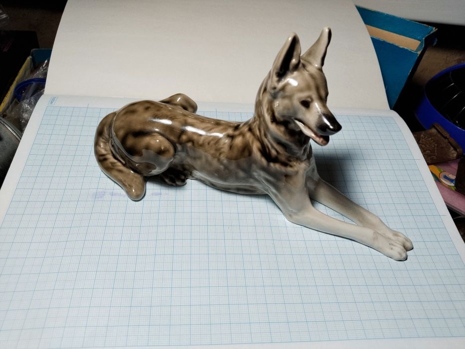 Фарфоровая Собака, ЛФЗ, СССР