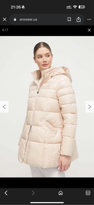 EA7 зимний пуховик. Строго оригинал!