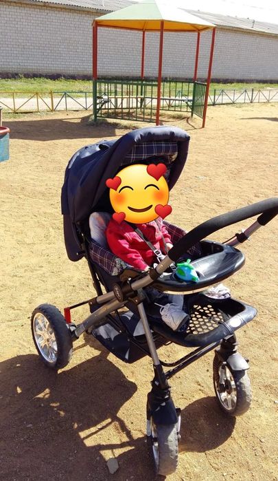 Продаётся детская коляска. Состояние как на фото.. Зима +лето...