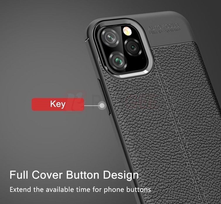 Husa / Bumper Antisoc model PIELE pt iPhone 11 / 11 Pro / 11 Pro Max