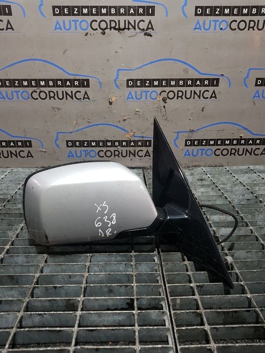 Oglinda dreapta BMW X3 E83 Facelift 2006 - 2010 4 Usi Argintiu TITANSILBER METALLIC ...