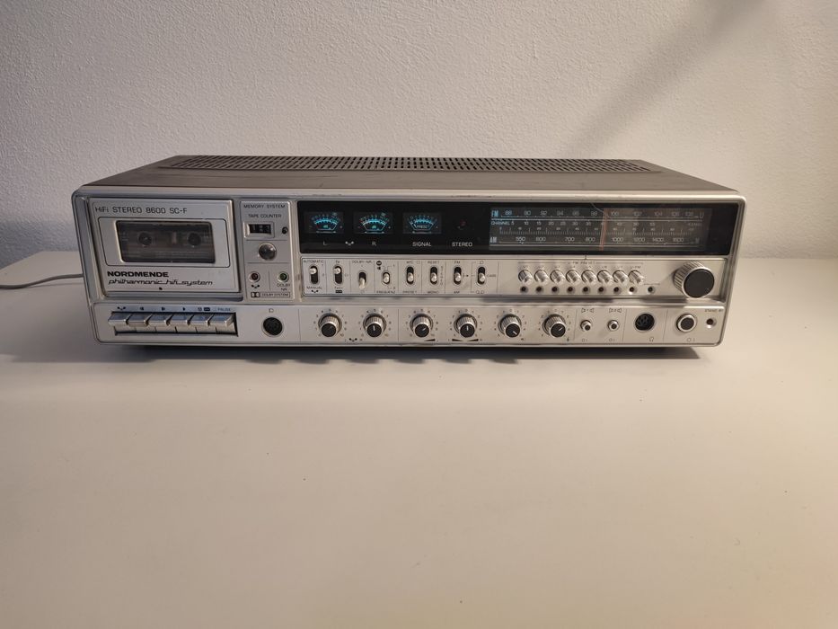 Radio deck Nordmende Philharmonic HiFi system 8600 sc-f 9.164A