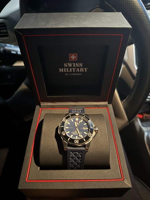 100% оригинальный Swiss Military by Chrono Diver 1000