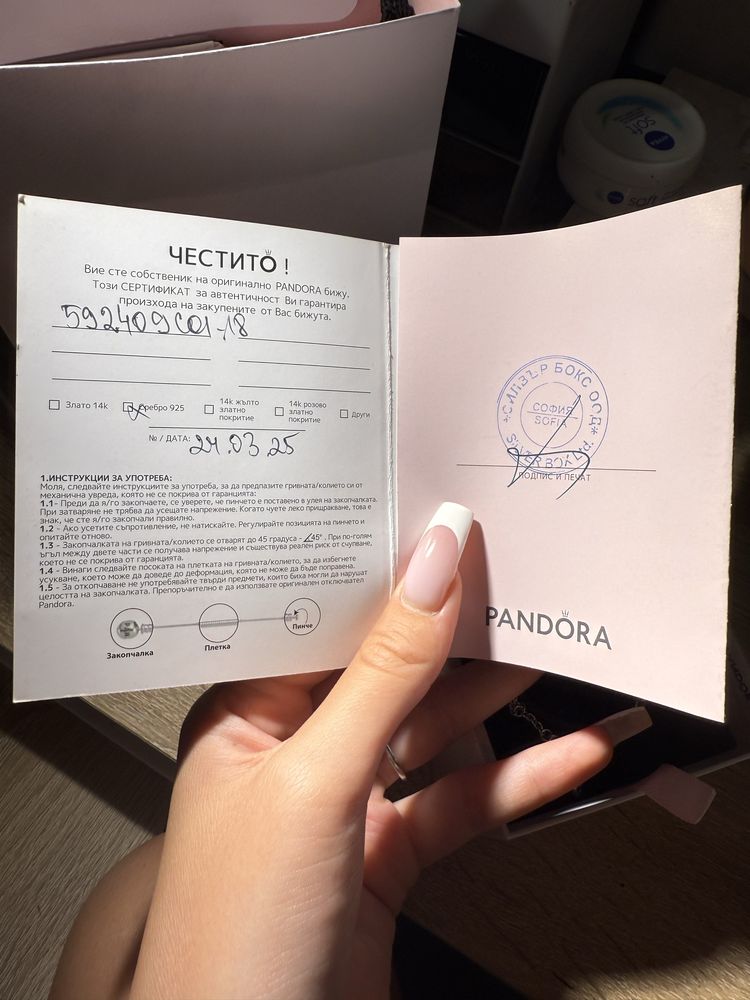Pandora Гривна Комета 18