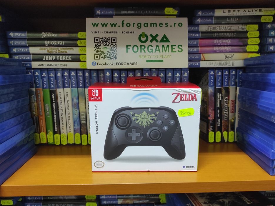 Controller Nintendo Switch Horipad Zelda Sigilat