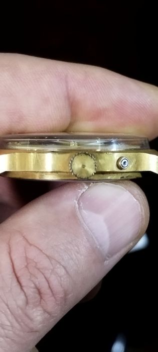 Часы позолоченные Слава