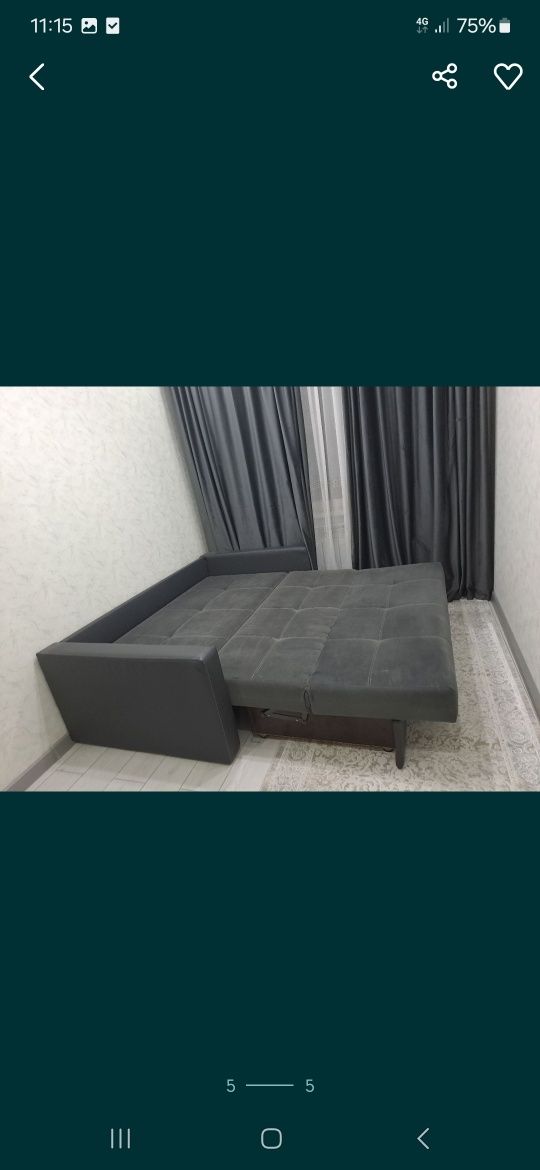 Продам шторы  диван в отличном состоянии