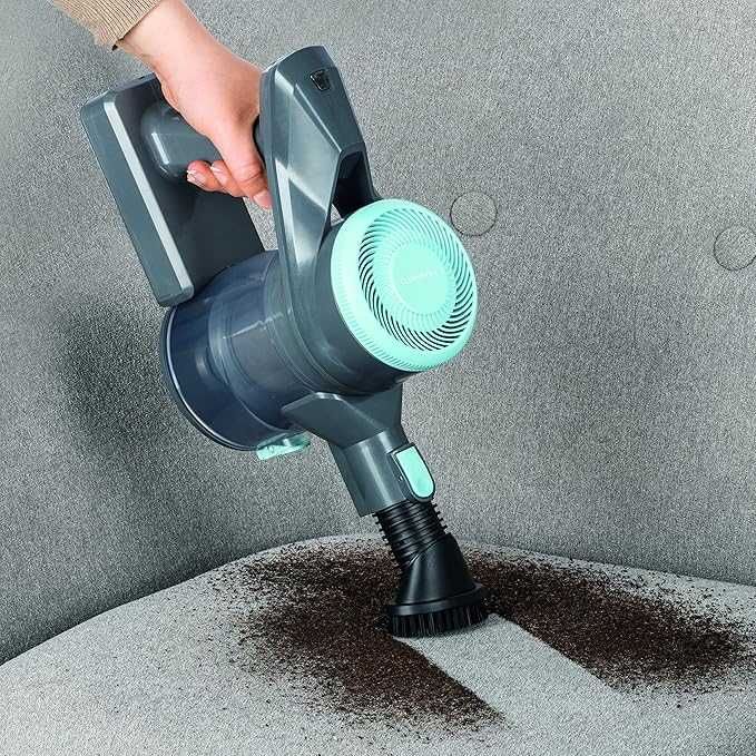 Вертикална безжична циклонна прахосмукачка CLEANmaxx Akku-Zyklon 2в1