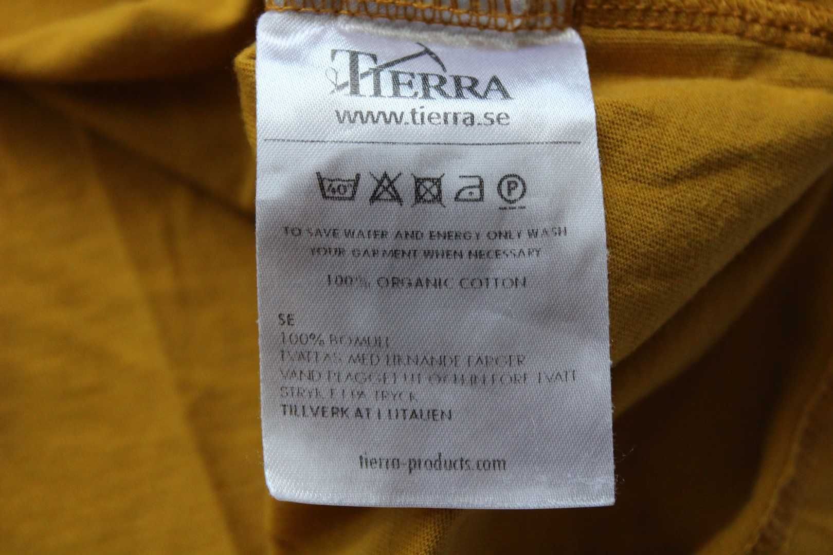 TIERRA; ICEBREAKER - мъжка памучна и мерино тениска, размери М и L