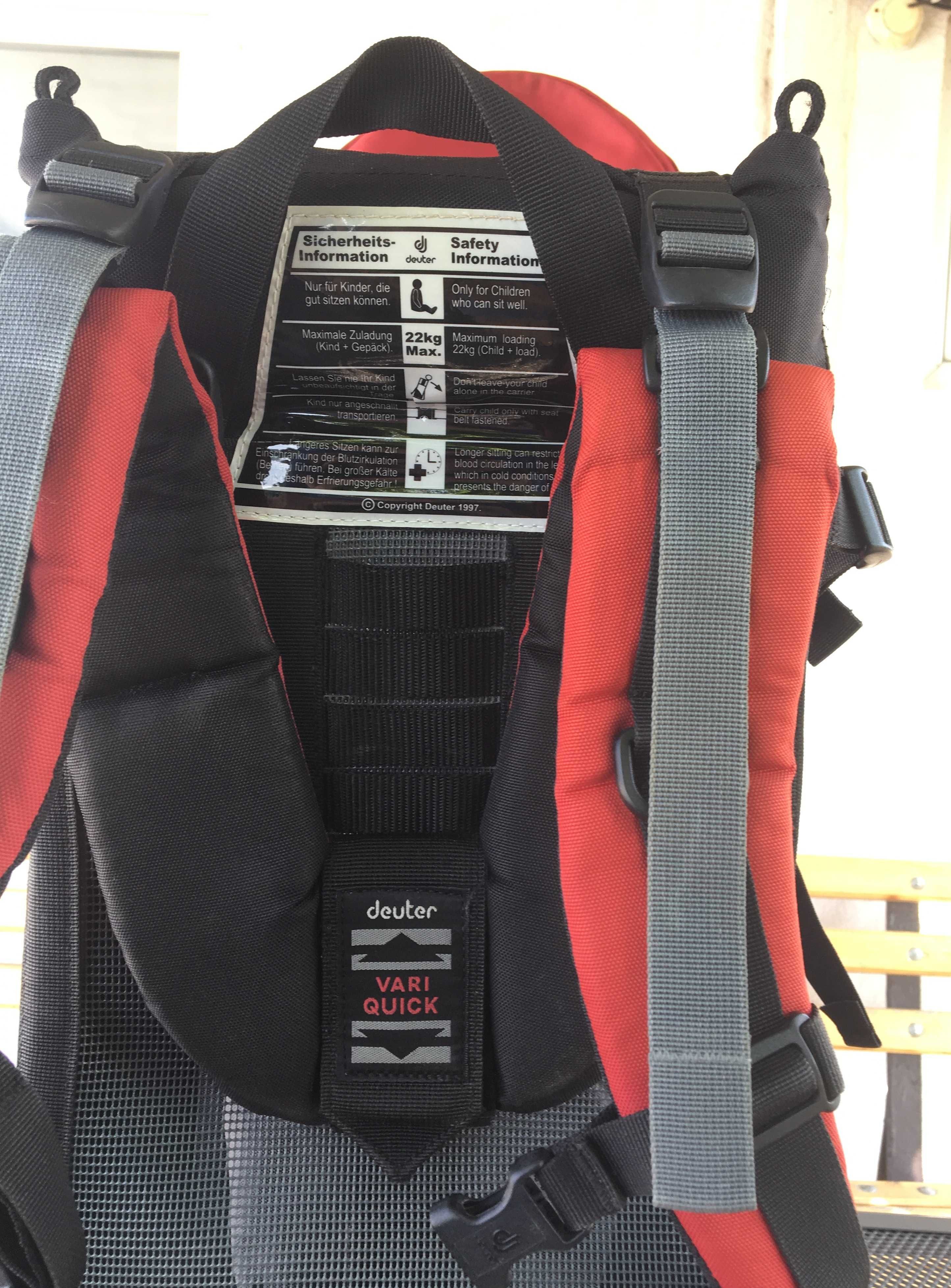 Deuter kit comfort 1 - Раница за Дете -