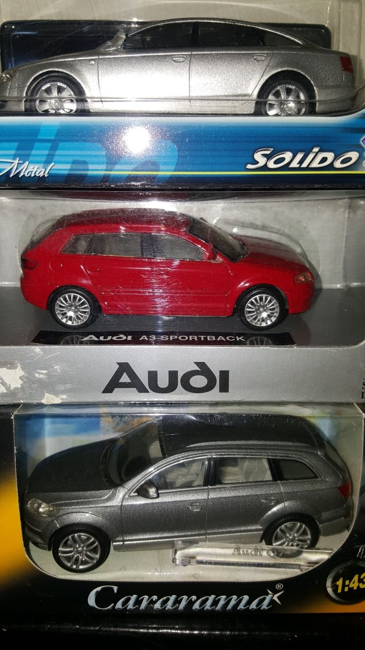 Модельки 1/43 Audi и Porcshe