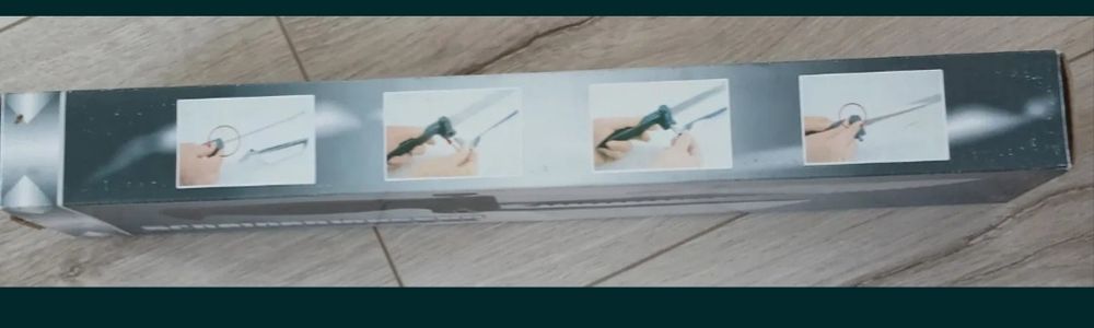 Назъбен кухненски нож за хляб и месо + калъф– НОВ