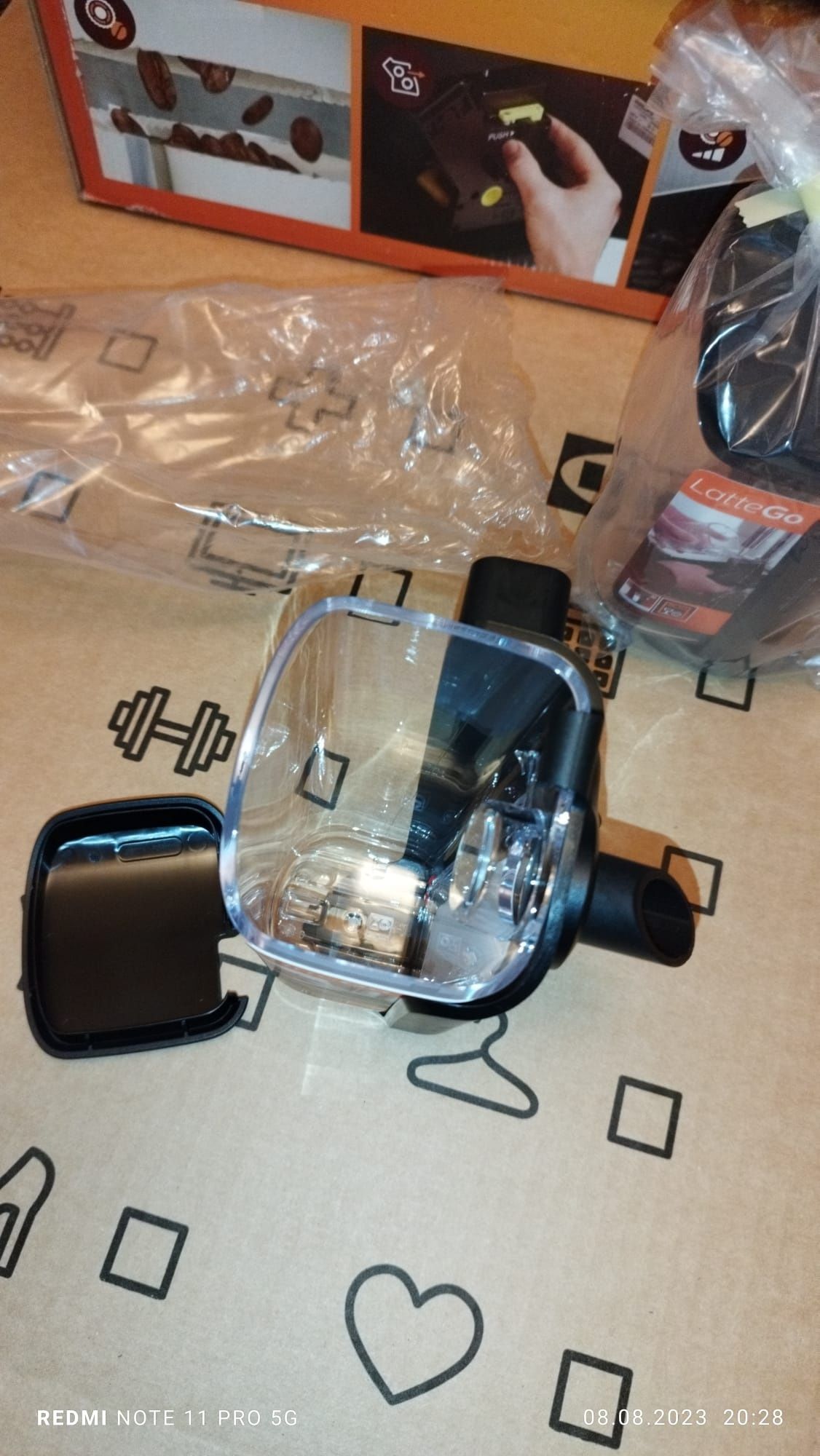 Carafa de lapte Philips latte go nou