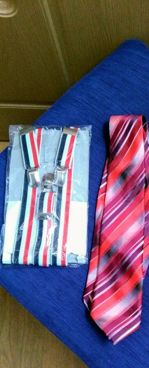 Set cravata+bretele copii