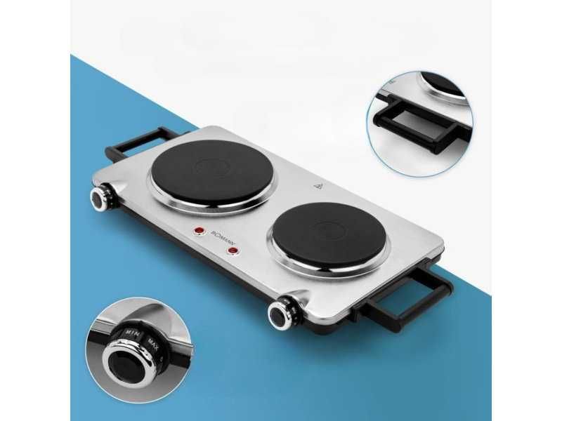 Двоен Електрически Котлон от Неръждаема Стомана Bomann DKP 5033 E CB