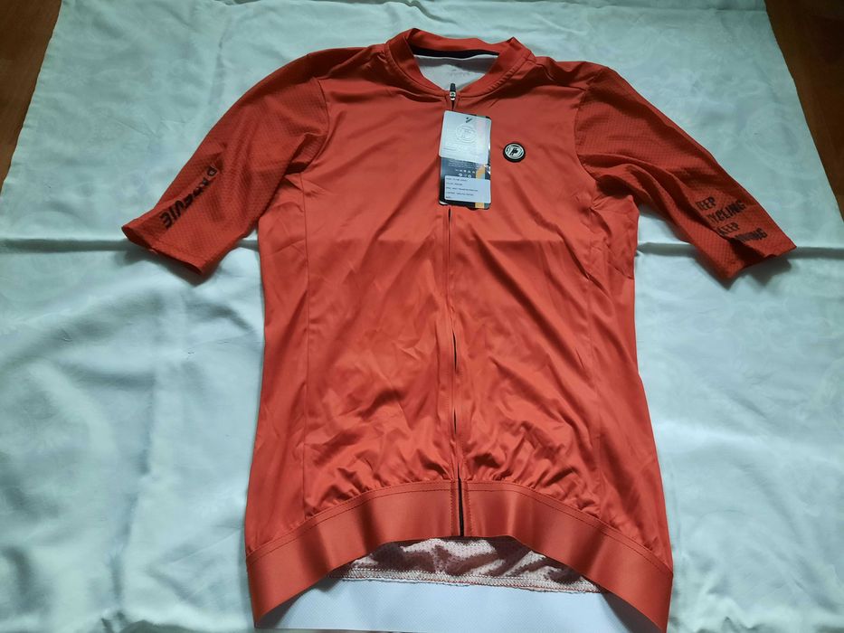 Tricou ciclism premium noi marimi diverse Darevie alb rosu negru