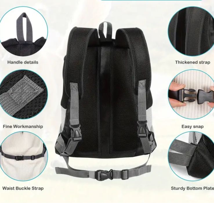 Раница за куче, размер М