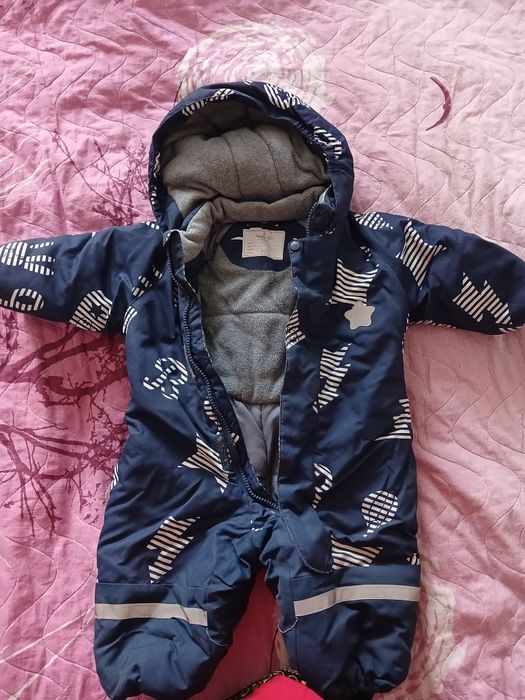 Зимний детский комбинезон для мальчиков