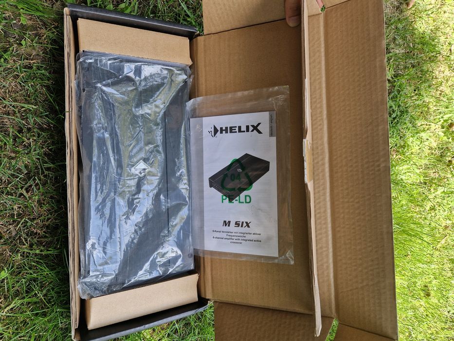 6 канален авто усилвател Class D за кола Helix стъпало за автомобил