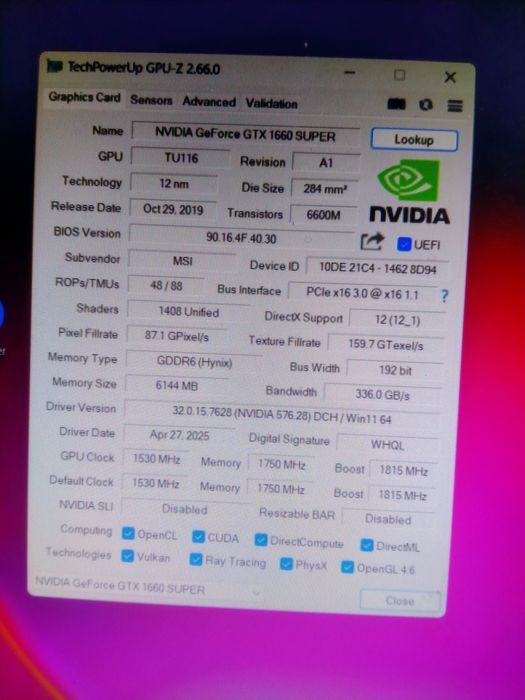 Продается компьютер  1660 Super