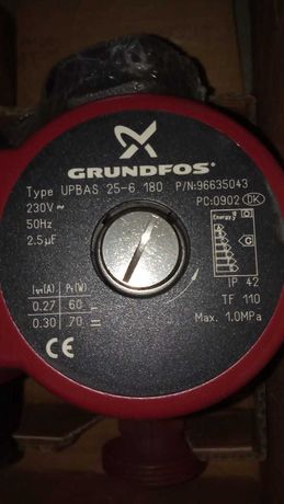 Продам циркуляционный насос Grundfos UPBASIC 25-6 180