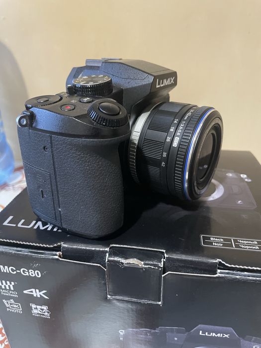 Vand Panasonic G80, 4k cu obiectiv Olympus 14-42