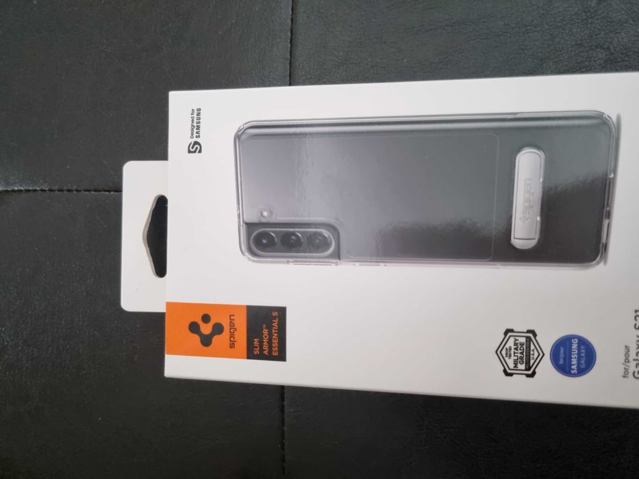 Husa Spigen Transparentă pentru Samsung Galaxy S21 Plus