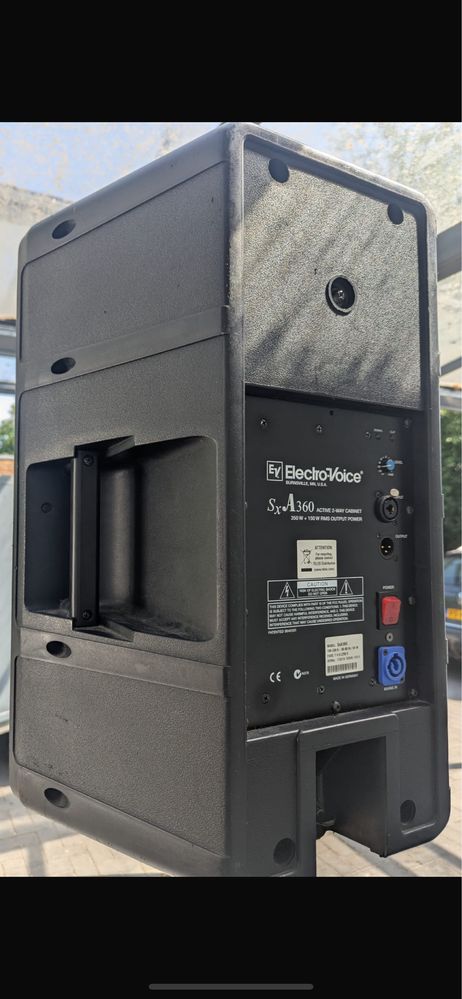 Boxe electrovoice sxa 360 , basi electrovoice sba760