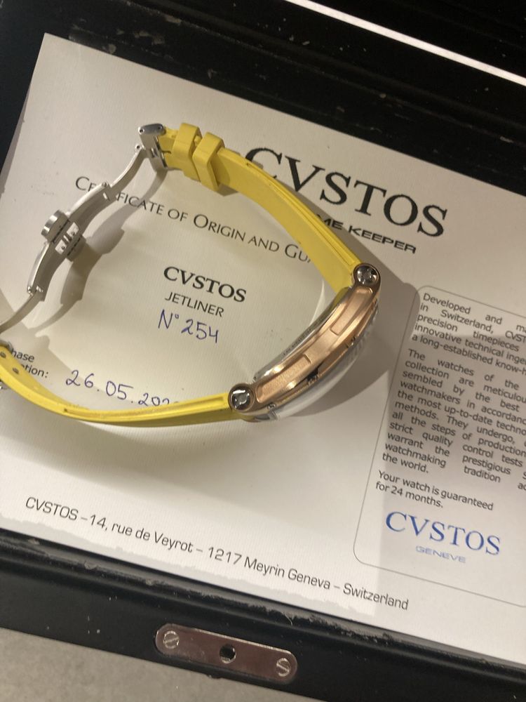 Cvstos challenge 2 rose gold