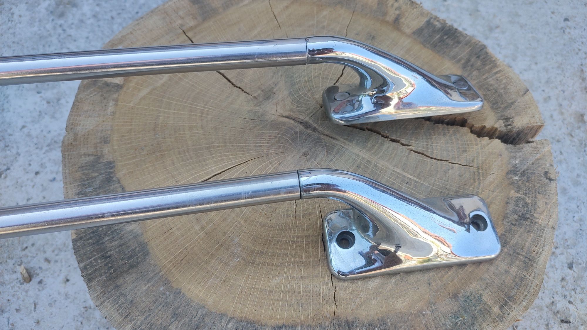 Set șine plafon longitudinale din inox Dacia 1300/1310/Sport