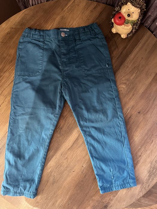 2броя подплатени панталони Okaidi - размер 2-3 години